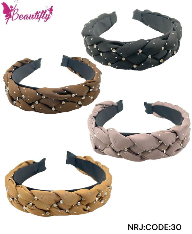 Fashion Hair Accessories Luxury Pearl Elastic Girls Headbands